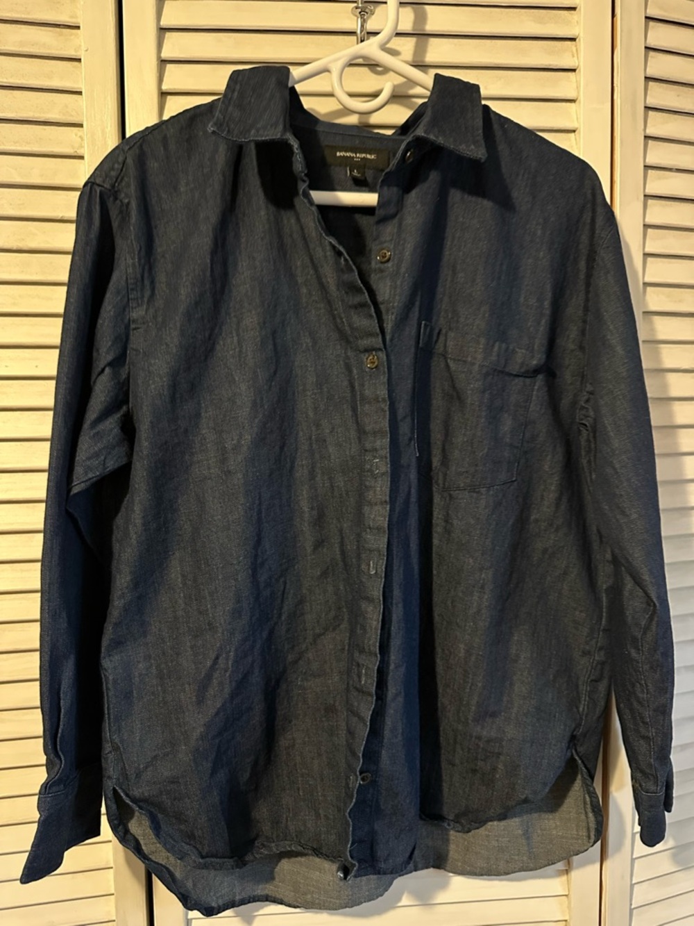 Banana Republic Dark Blue Denim Shirt